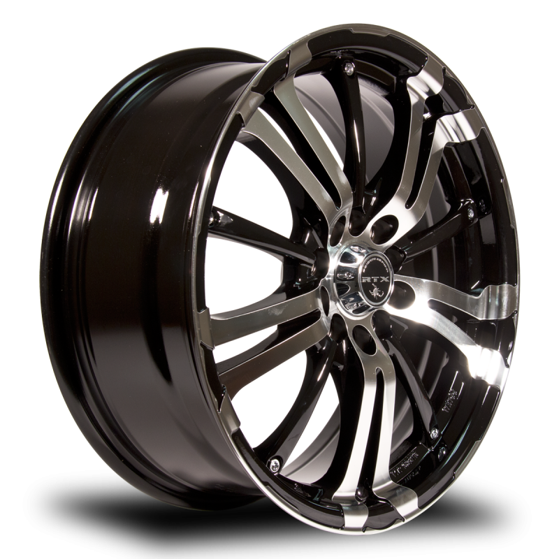 RTX ARSENIC 18X7.5 5X100 / 5X114.3 45 73.1 BLACK MACHINED - TheWheelShop.ca
