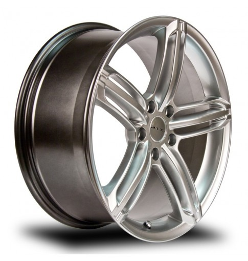 RTX BAVARIA II 18X8 5X112 35 66.6 HYPER SILVER - TheWheelShop.ca