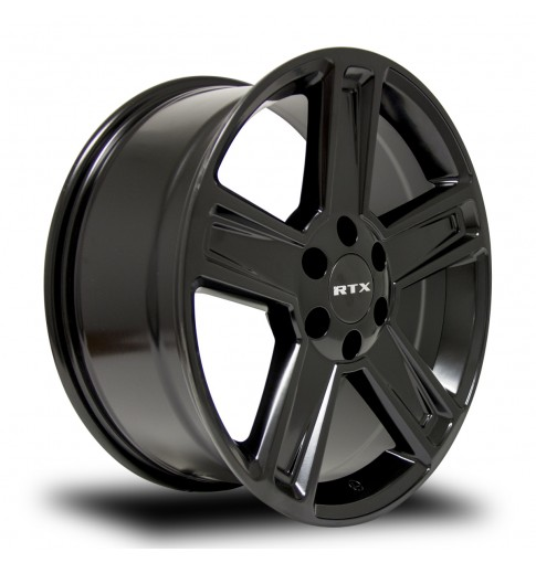 RTX GLACIER 18X8 6X135 30 87.1 SATIN BLACK - TheWheelShop.ca