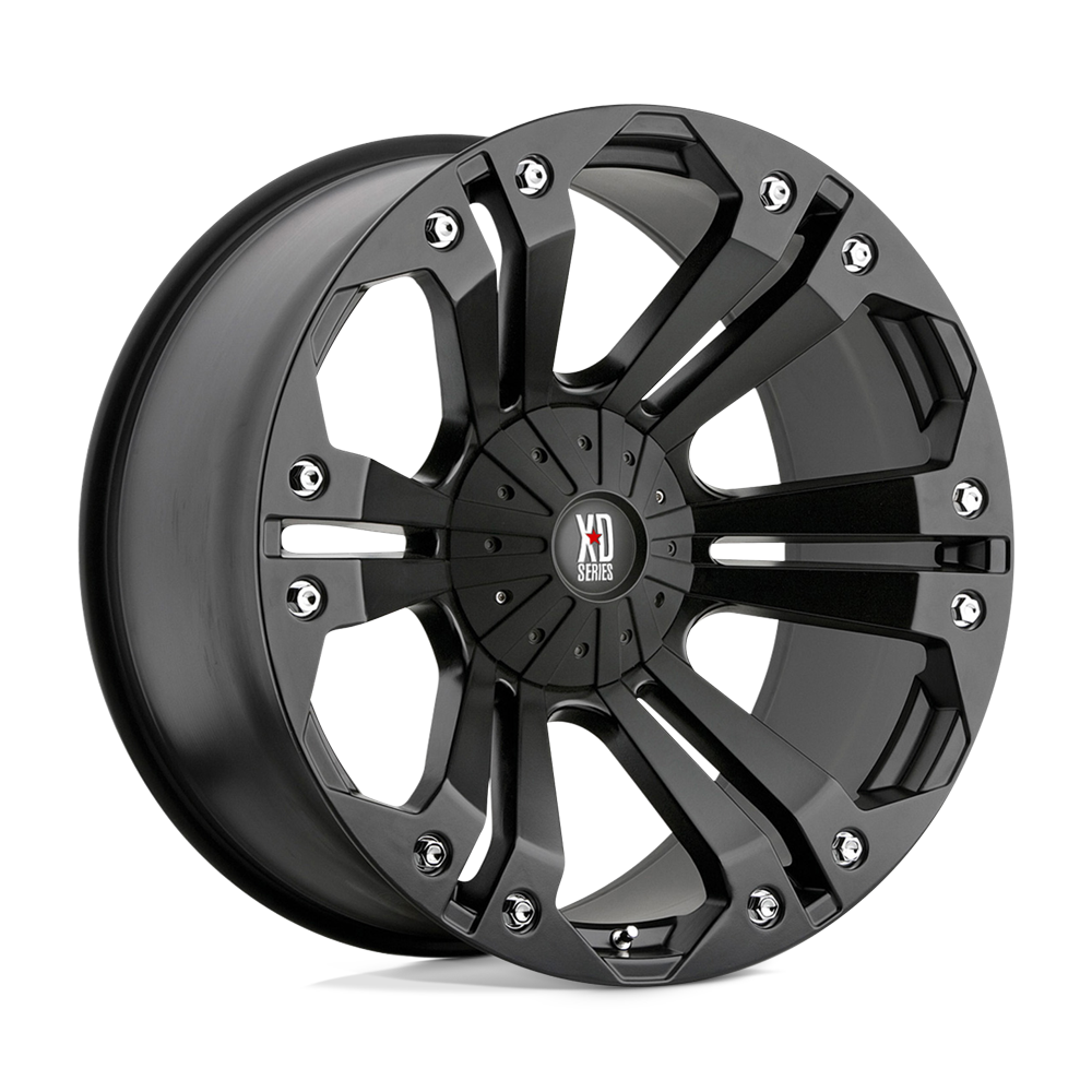 XD WHEELS XD778 MONSTER 20X10 5X127 / 5X135 -12 87.1 MATTE BLACK
