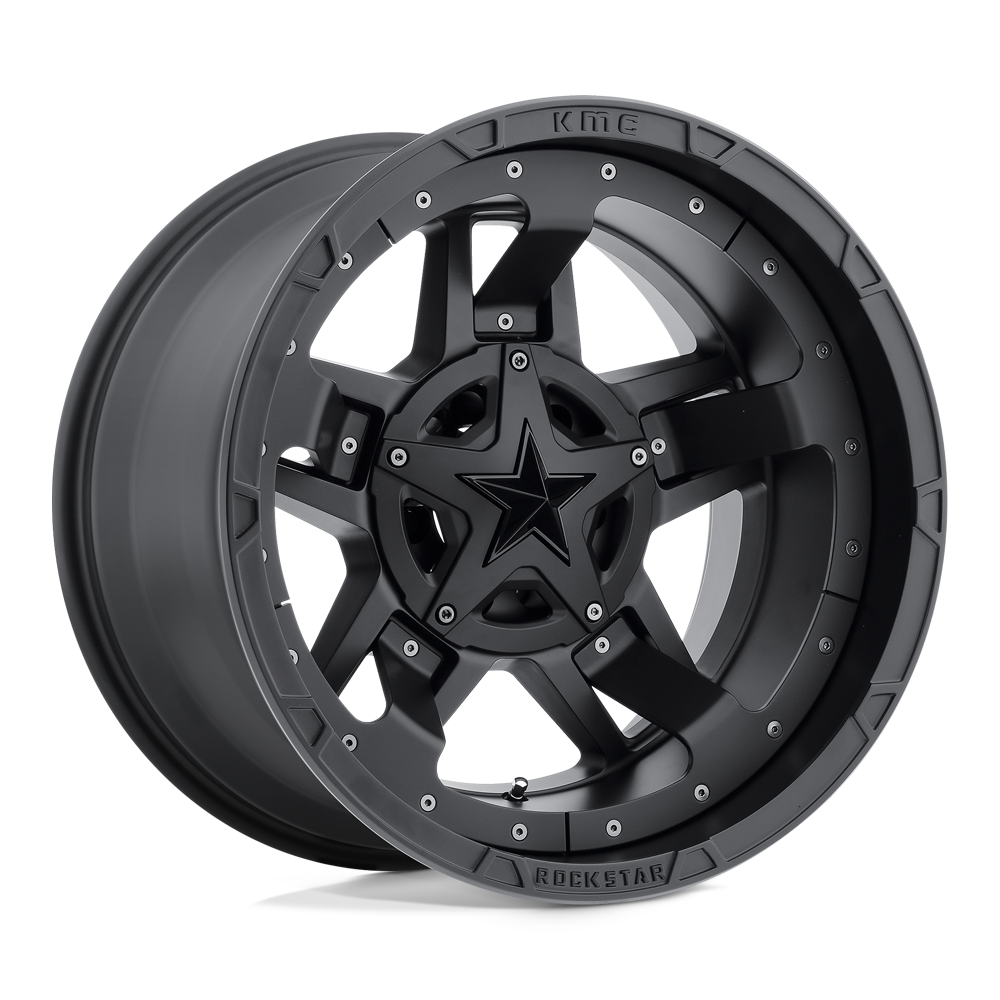 XD WHEELS XD827 ROCKSTAR III 17X9 5X127 / 5X135 -12 87.1 MATTE BLACK
