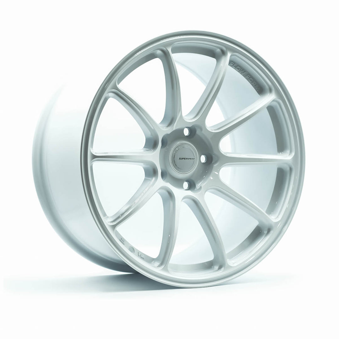 SUPERSPEED FLOW FORM RF03RR 18X9.5 5X120 38 64.1 SPEED WHITE