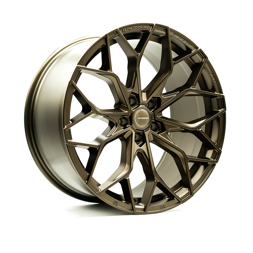 SUPERSPEED FLOW FORM RF07 20X10.5 5X120  35 74.1 SATIN BRONZE