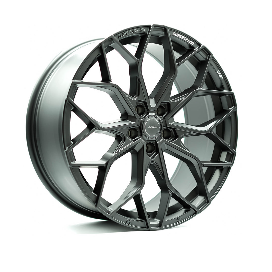 SUPERSPEED FLOW FORM RF07 20X9 5X112  35 66.6 MATT GUNMETAL