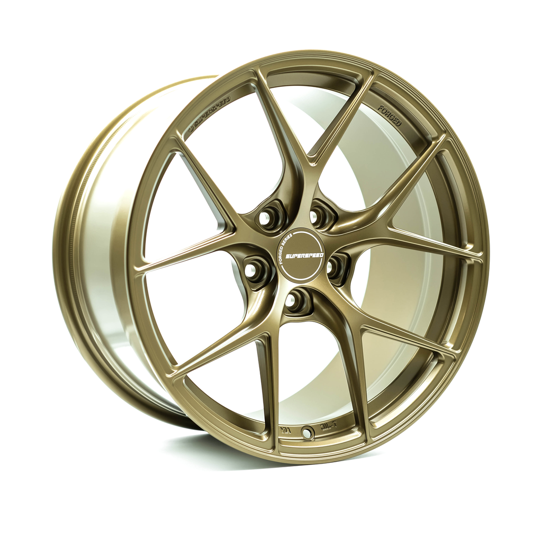 Superspeed Forged PF05RR 18x9.5 5x114.3 38 73.1 Satin Bronze