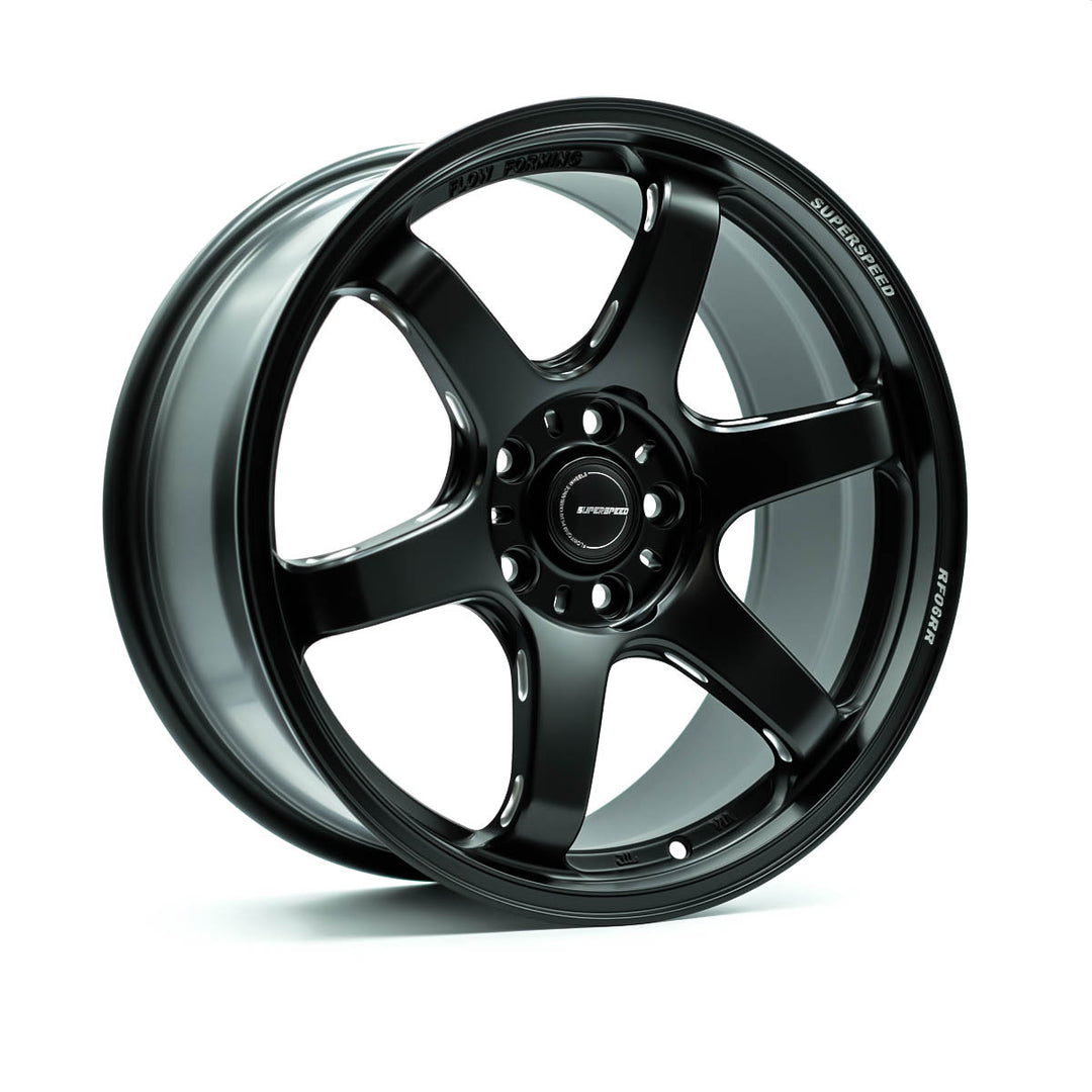 SUPERSPEED FLOW FORM RF06RR 18X8.5 5X100 40 73.1 MATT BLACK