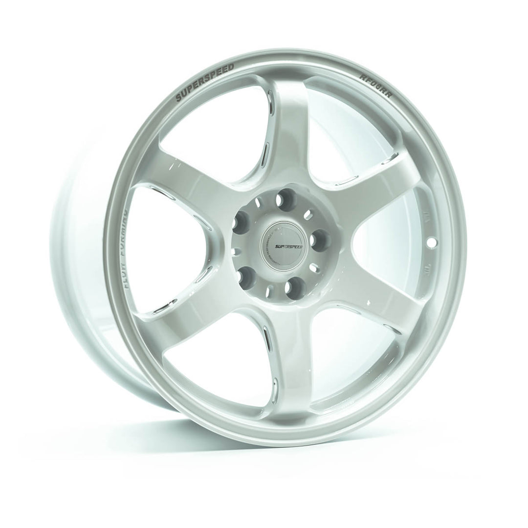 SUPERSPEED FLOW FORM RF06RR 18X9.5 5X120 38 64.1 SPEED WHITE