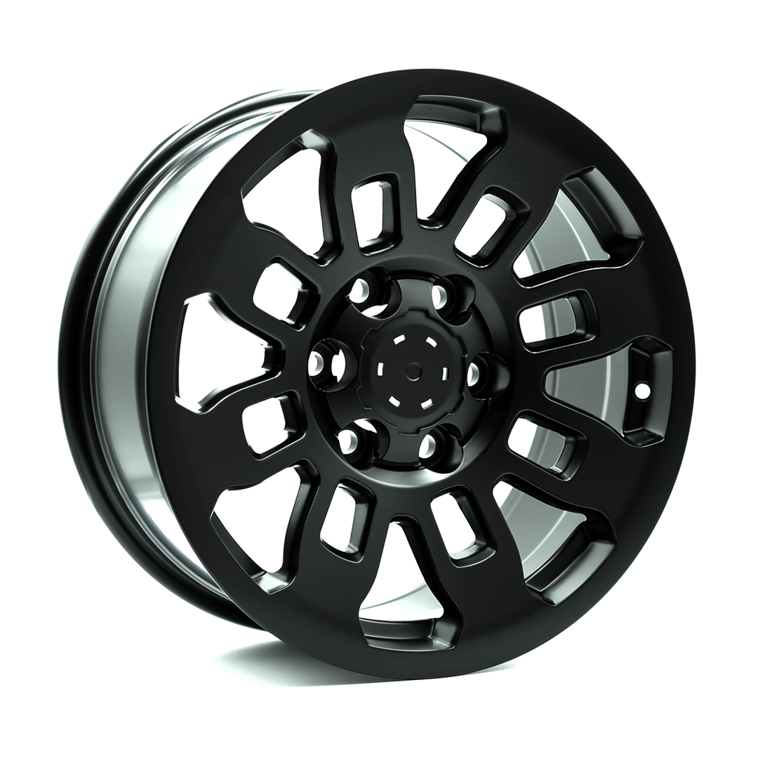 OEPlus (OE+) Elite TT04 17x8 6x139.7 15 106.1 Matt Black