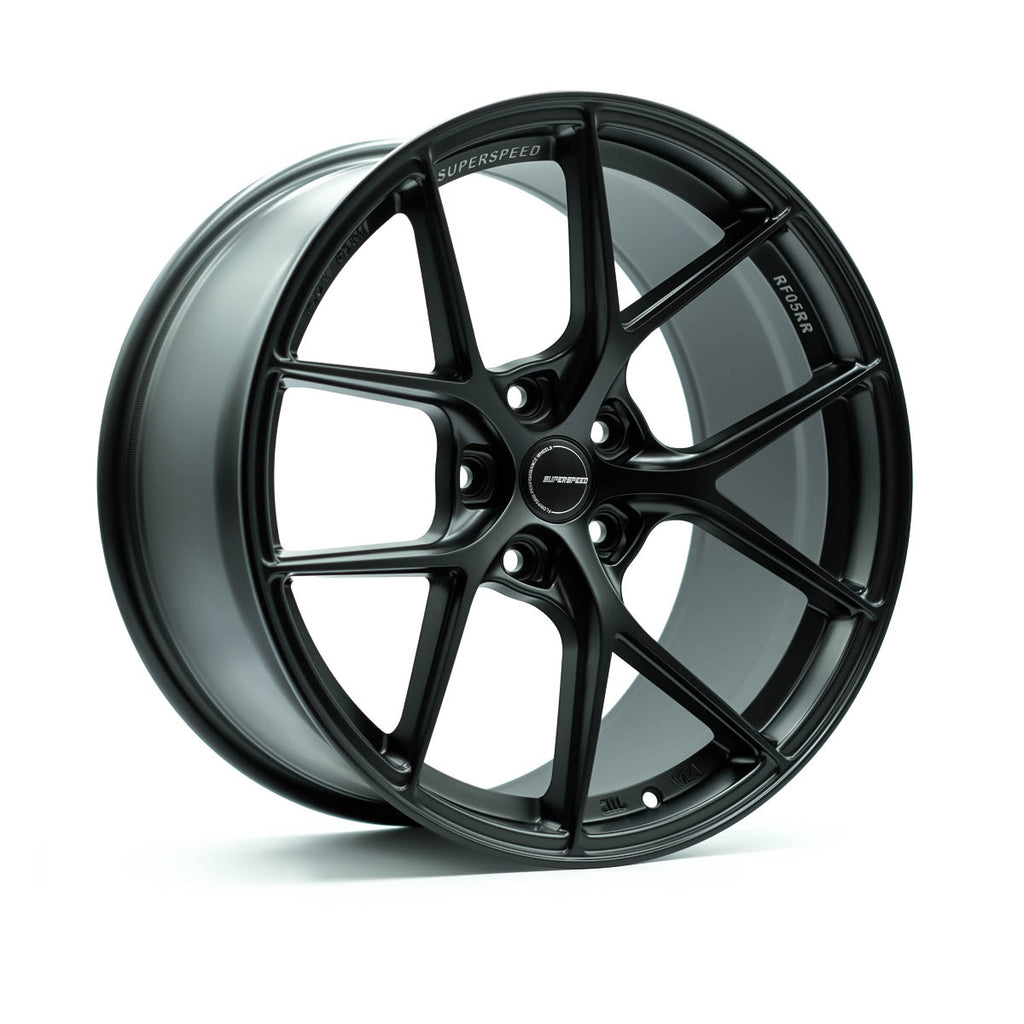Superspeed Flow Form Rf05rr 20x10 5x120 40 64.1 Matt Black – The