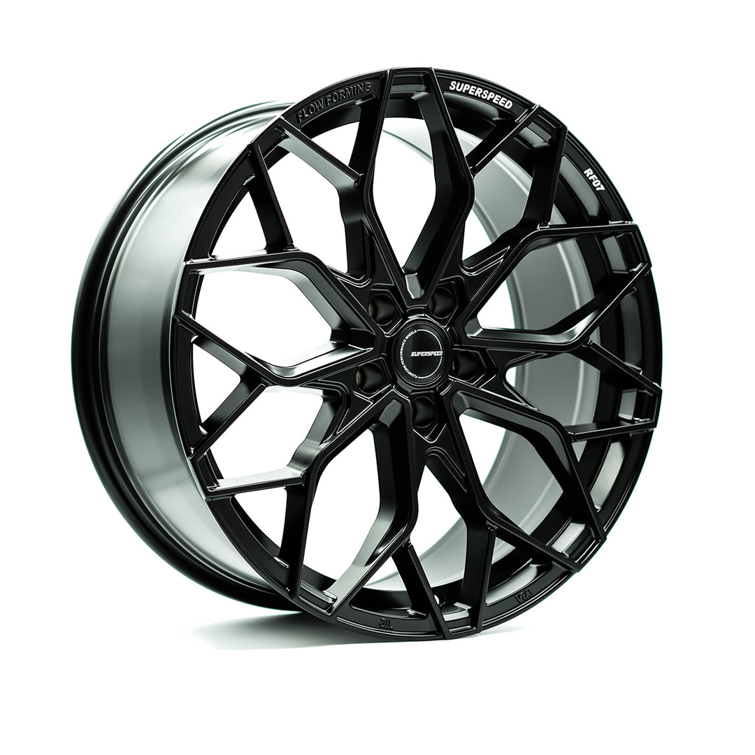 SUPERSPEED FLOW FORM RF07 20X9 5X112  25 66.6 MATT BLACK
