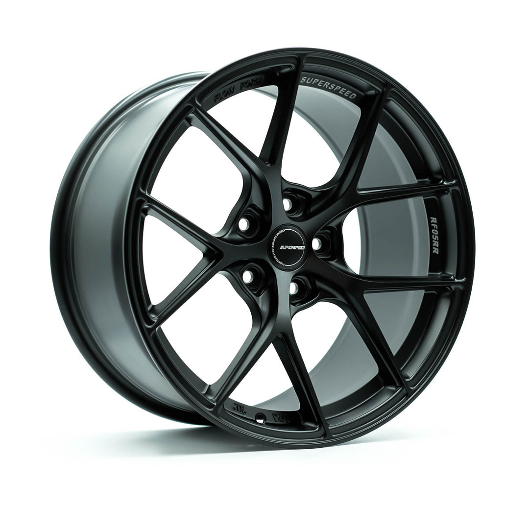 SUPERSPEED FLOW FORM RF05RR 18X9.5 5X120 25 72.6 MATT BLACK
