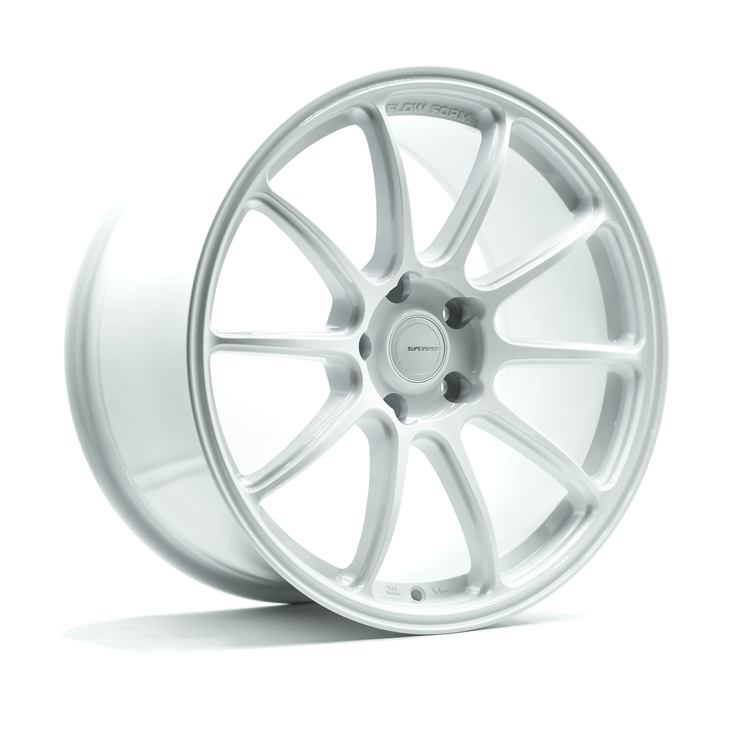 Superspeed Flow Form RF03RR 18x9.5 5x120 45 64.1 Speed White