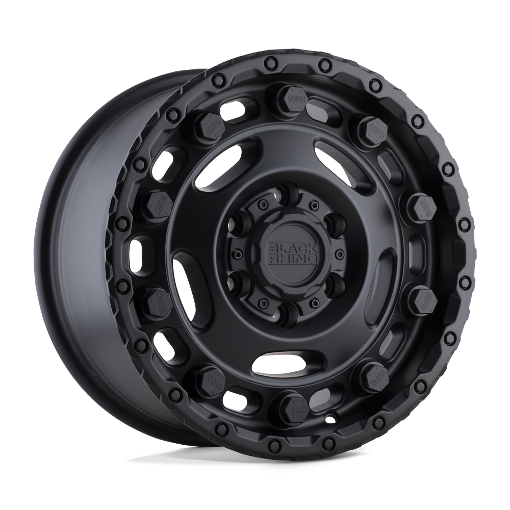Black Rhino Glacier 17x8 5x160 45 65.07 Matte Black