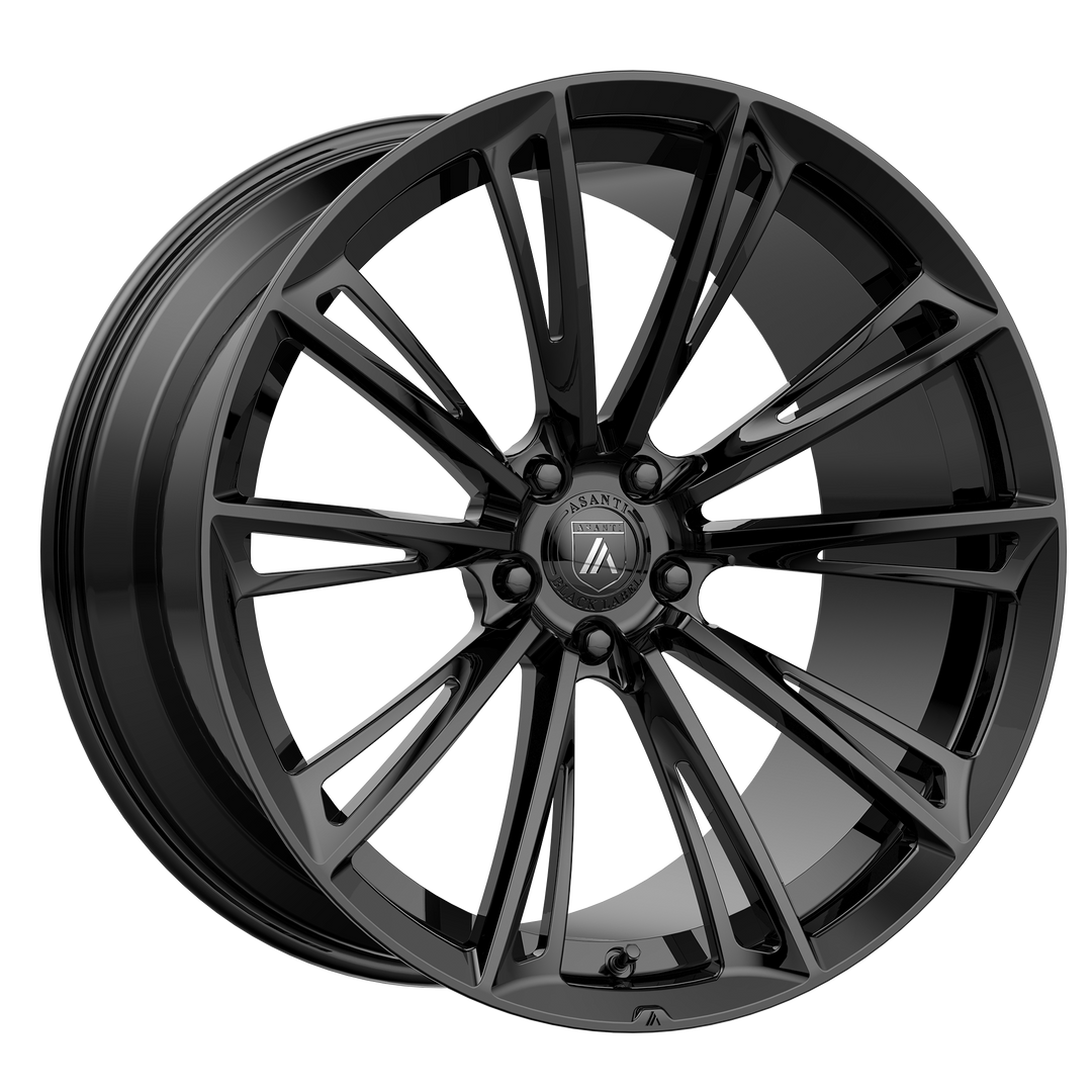 ASANTI WHEELS BLACK LABEL ABL30 CORONA TRUCK 22X10.5 5X112 35 72.56 GLOSS BLACK