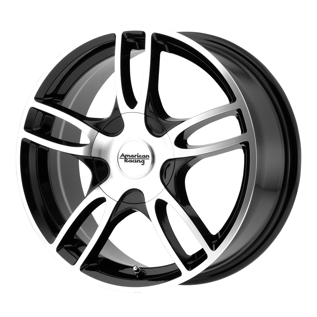 AMERICAN RACING AR919 ESTRELLA 2 15X7 5X100 / 5X105 35 72.56 GLOSS BLACK MACHINED