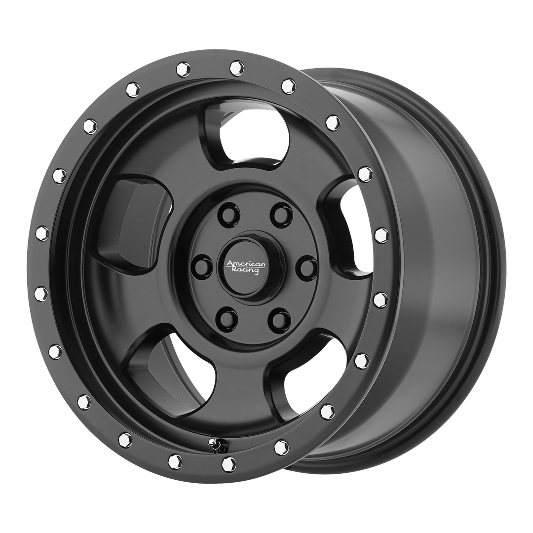 AMERICAN RACING AR969 ANSEN OFFROAD 17X8.5 5X127 25 72.56 SATIN BLACK