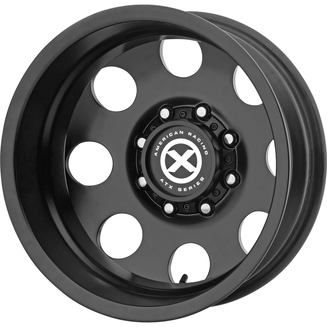 ATX SERIES AX204 BAJA DUALLY 16X6 8X170 -134 125.1 SATIN BLACK - REAR