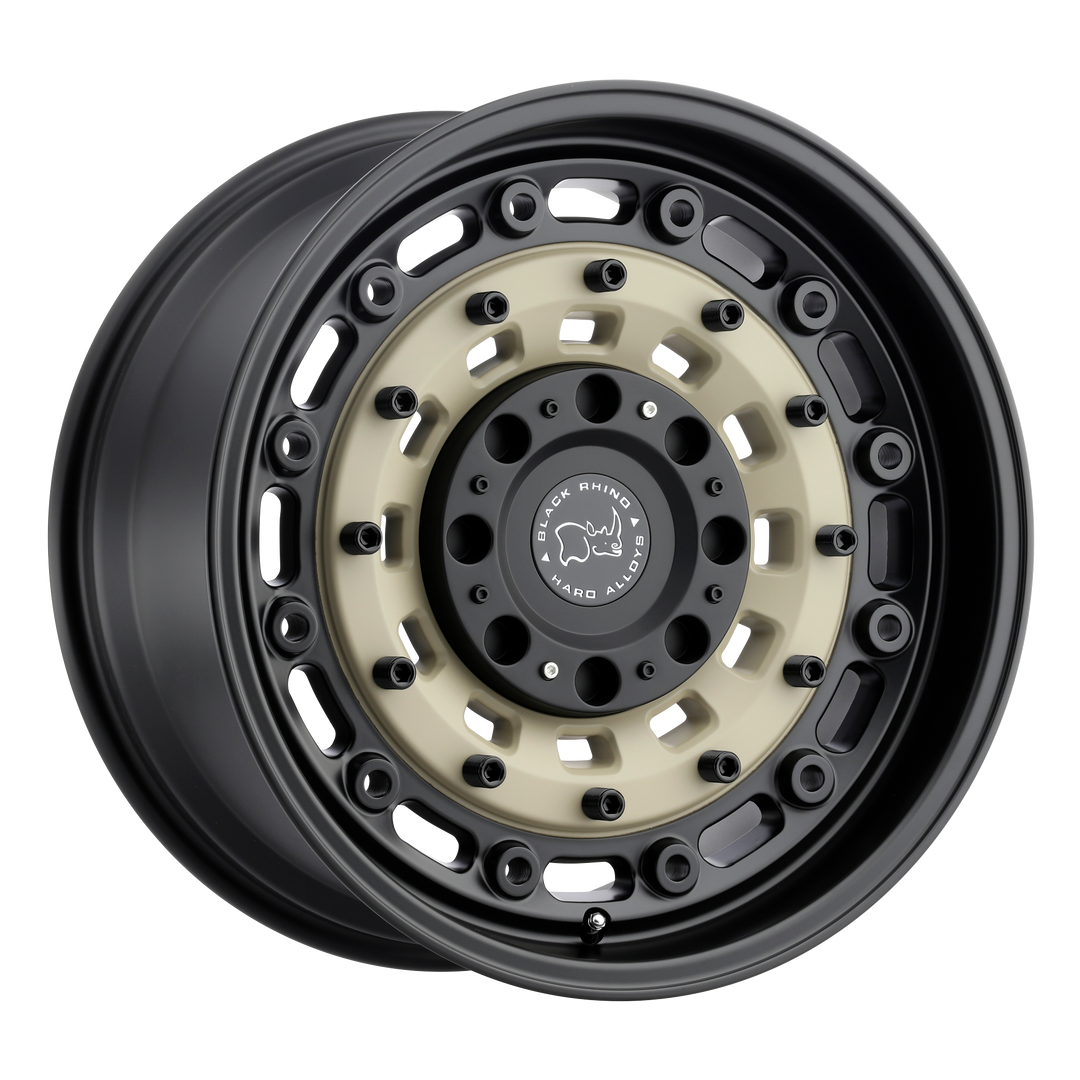BLACK RHINO ARSENAL 16X8 5X160 38 65.07 SAND ON BLACK