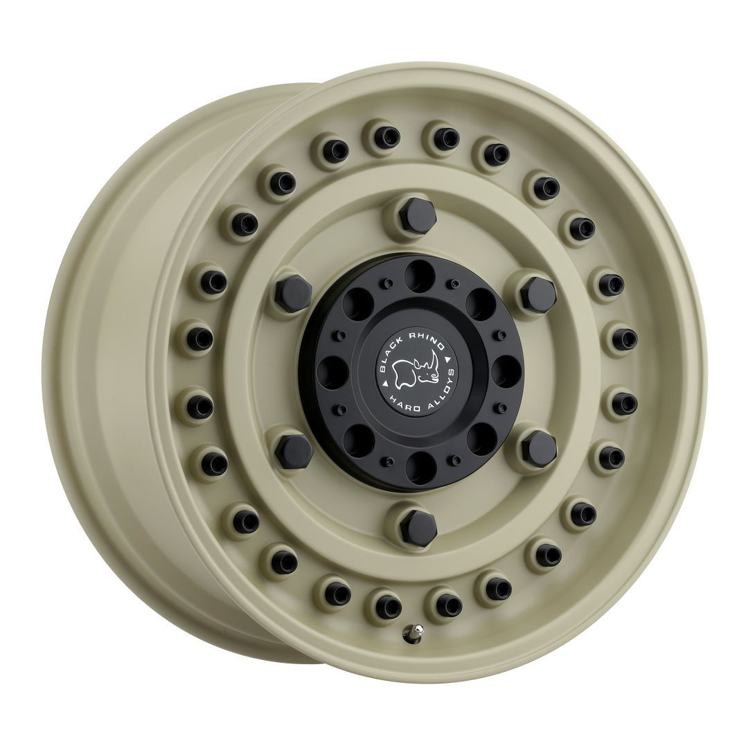 BLACK RHINO ARMORY 16X8 5X160 38 65.07 DESERT SAND