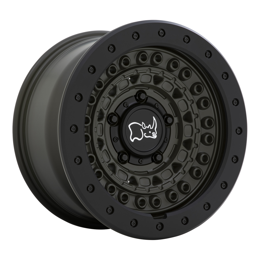 BLACK RHINO BARRICADE 20X9 6X114.3 0 76.1 GUN BLACK WITH BLACK ROCK GUARD