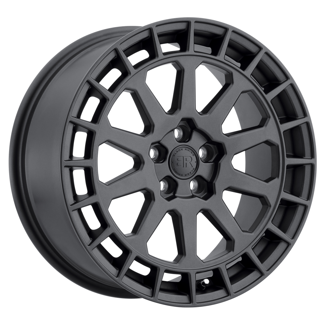 BLACK RHINO BOXER 16X7 5X100 15 72.1 GUN BLACK