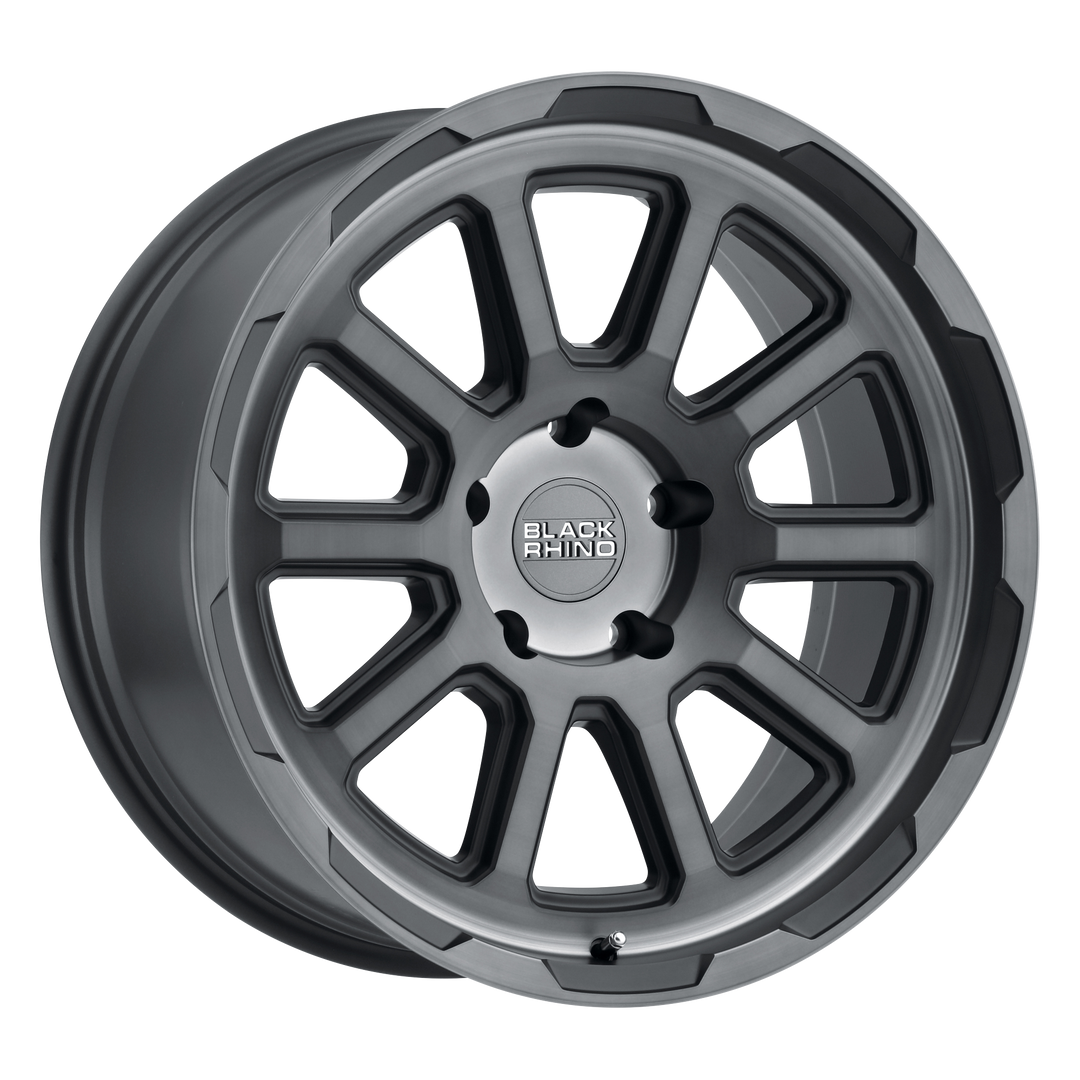 BLACK RHINO CHASE 18X9 6X135 12 87.1 BRUSHED GUNMETAL