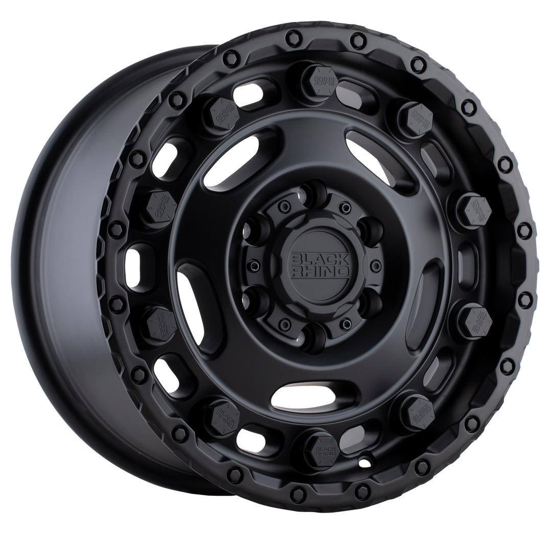 BLACK RHINO GLACIER 16X8 5X160 45 65.07 MATTE BLACK