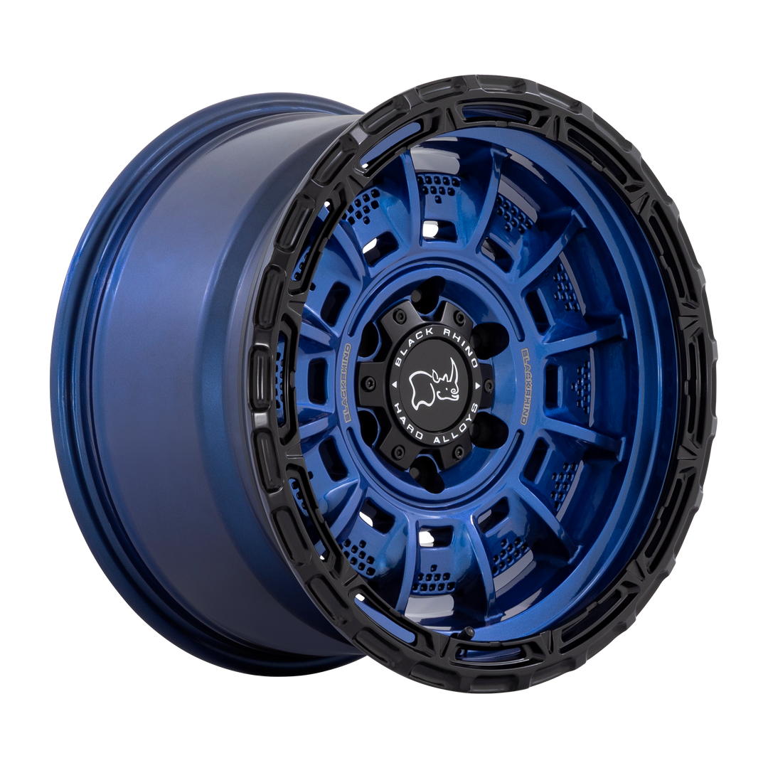 BLACK RHINO LEGION 20X10 8X180 -18 124.2 COBALT BLUE WITH BLACK LIP