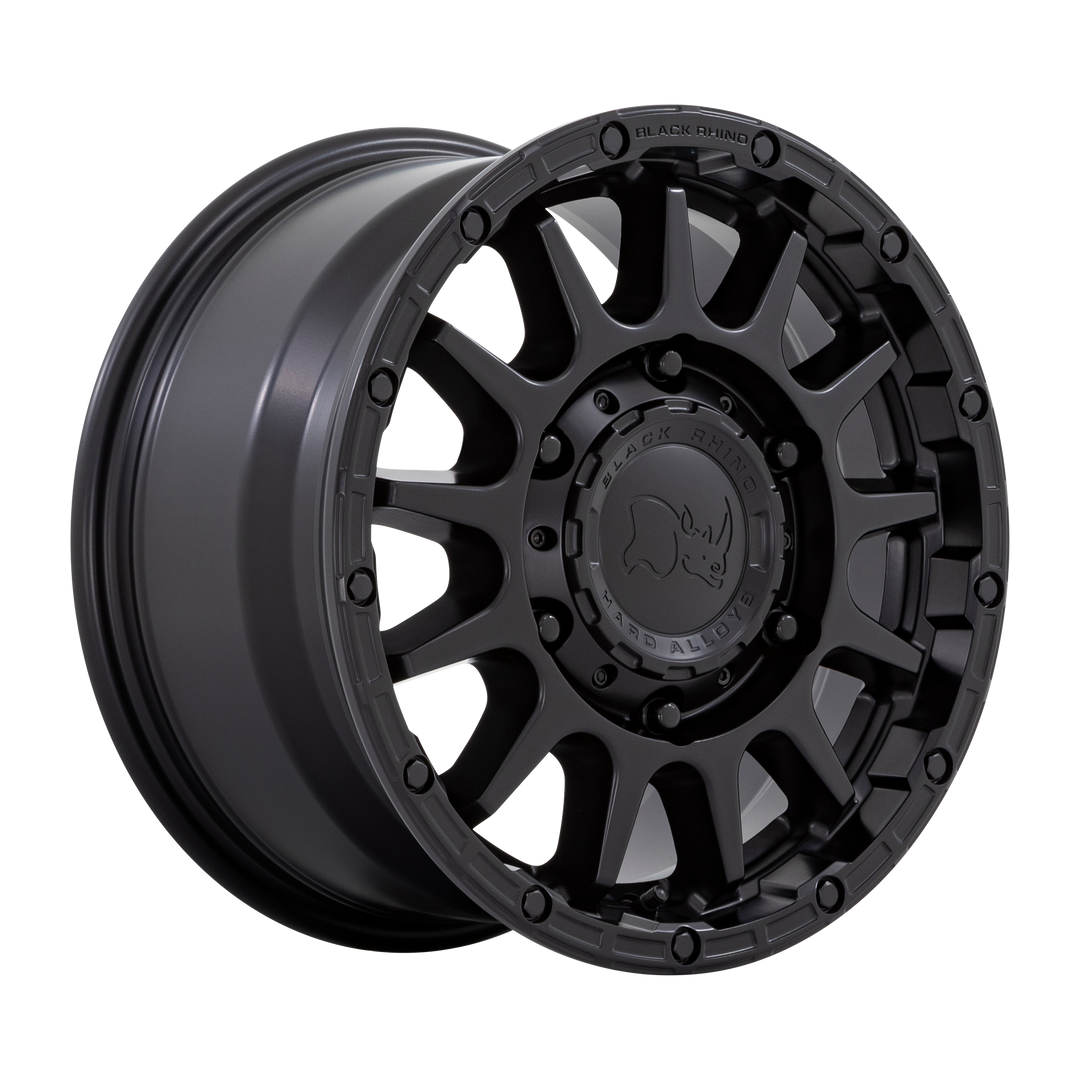 BLACK RHINO SEQUOIA 16X8 5X160 38 65.07 MATTE BLACK
