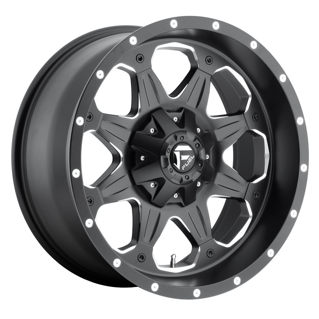 FUEL OFF-ROAD D534 BOOST 17X9 5X114.3 / 5X127 -12 78.1 MATTE BLACK MILLED