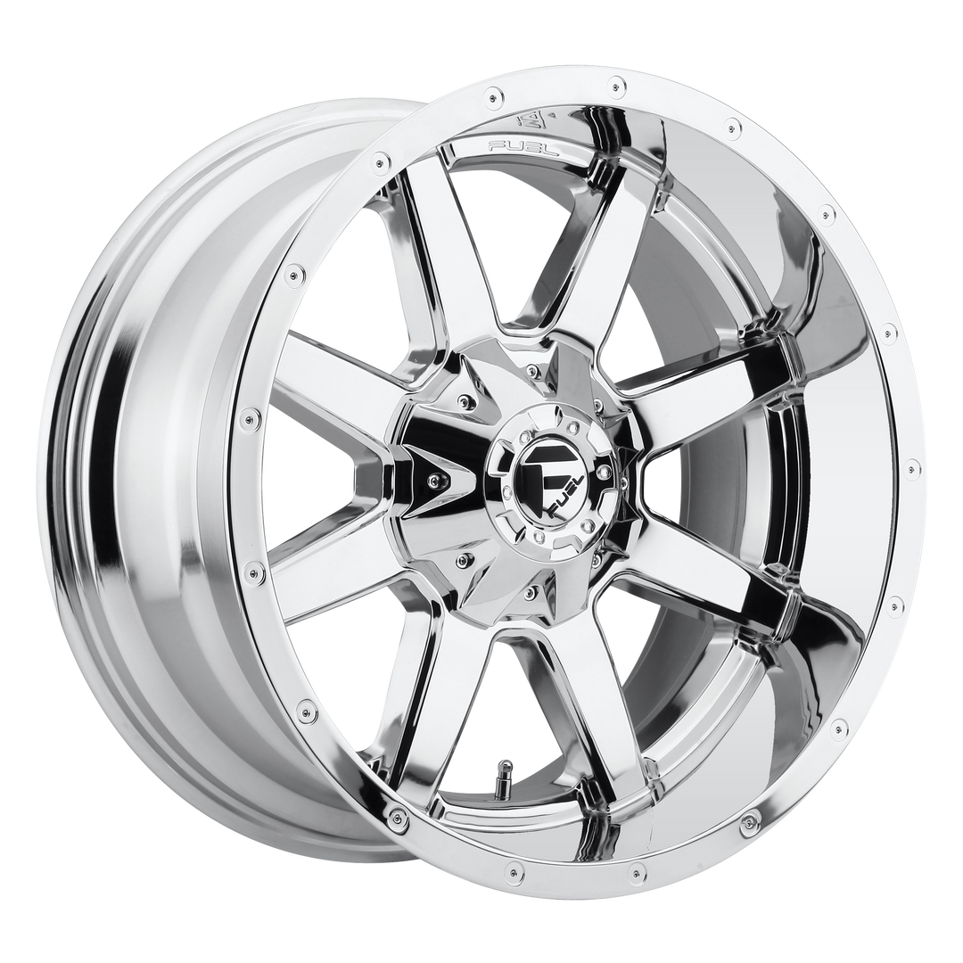FUEL OFF-ROAD D536 MAVERICK 22X12 5X139.7 / 5X150 -44 110.1 CHROME PLATED