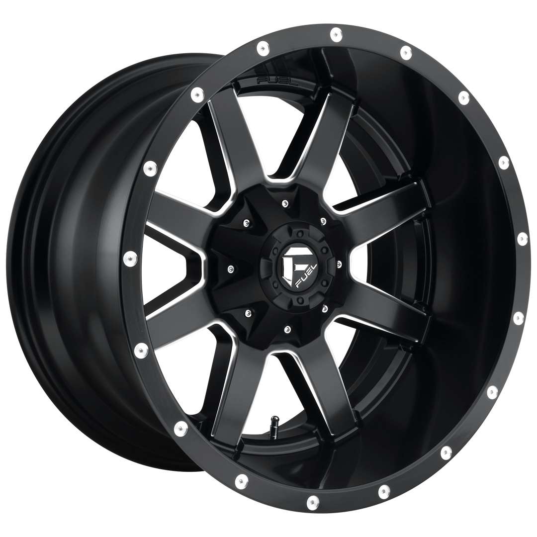 FUEL OFF-ROAD D538 MAVERICK 18X9 5X139.7 / 5X150 1 110.1 MATTE BLACK MILLED