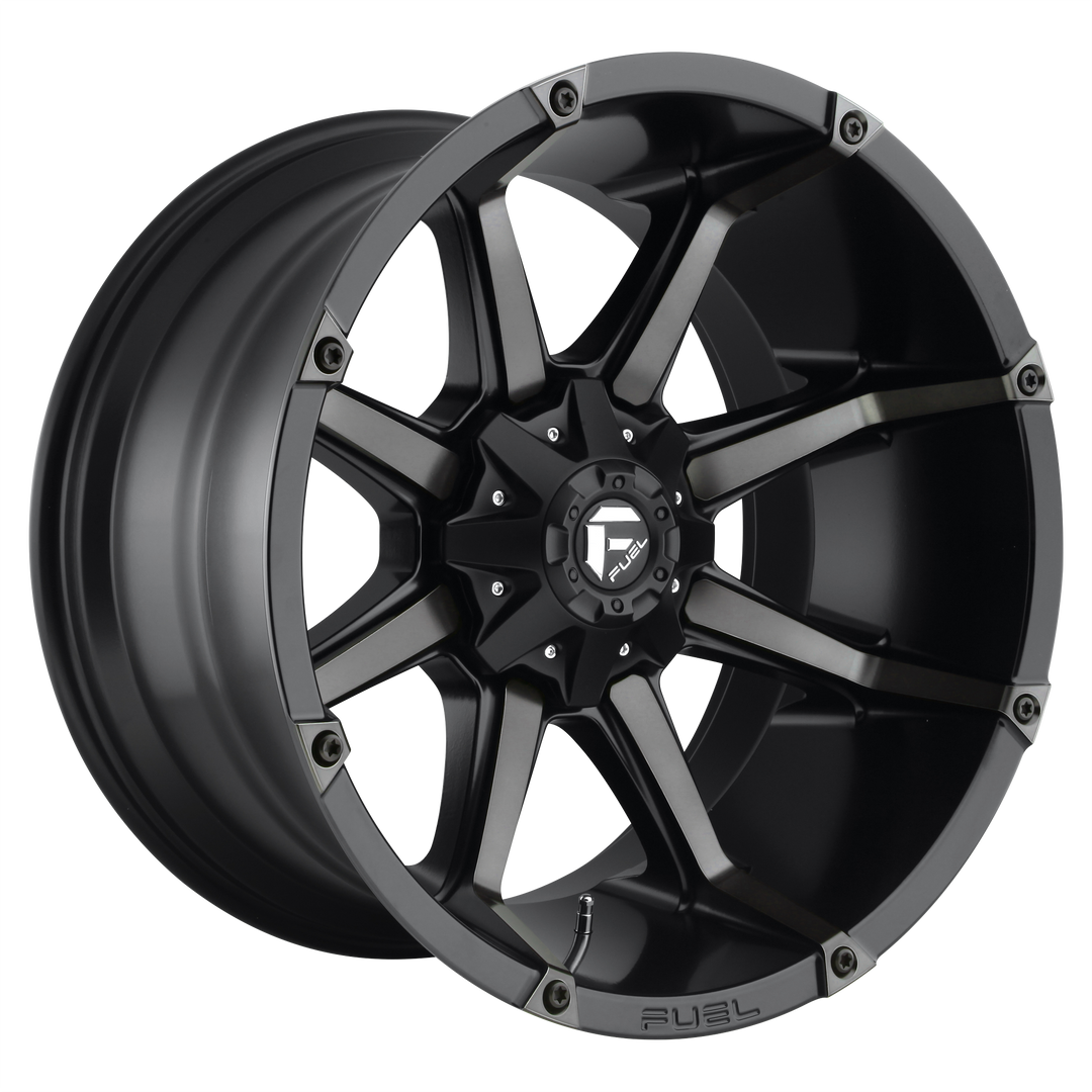 FUEL OFF-ROAD D556 COUPLER 20X9 8X165.1 1 125.1 MATTE BLACK DOUBLE DARK TINT