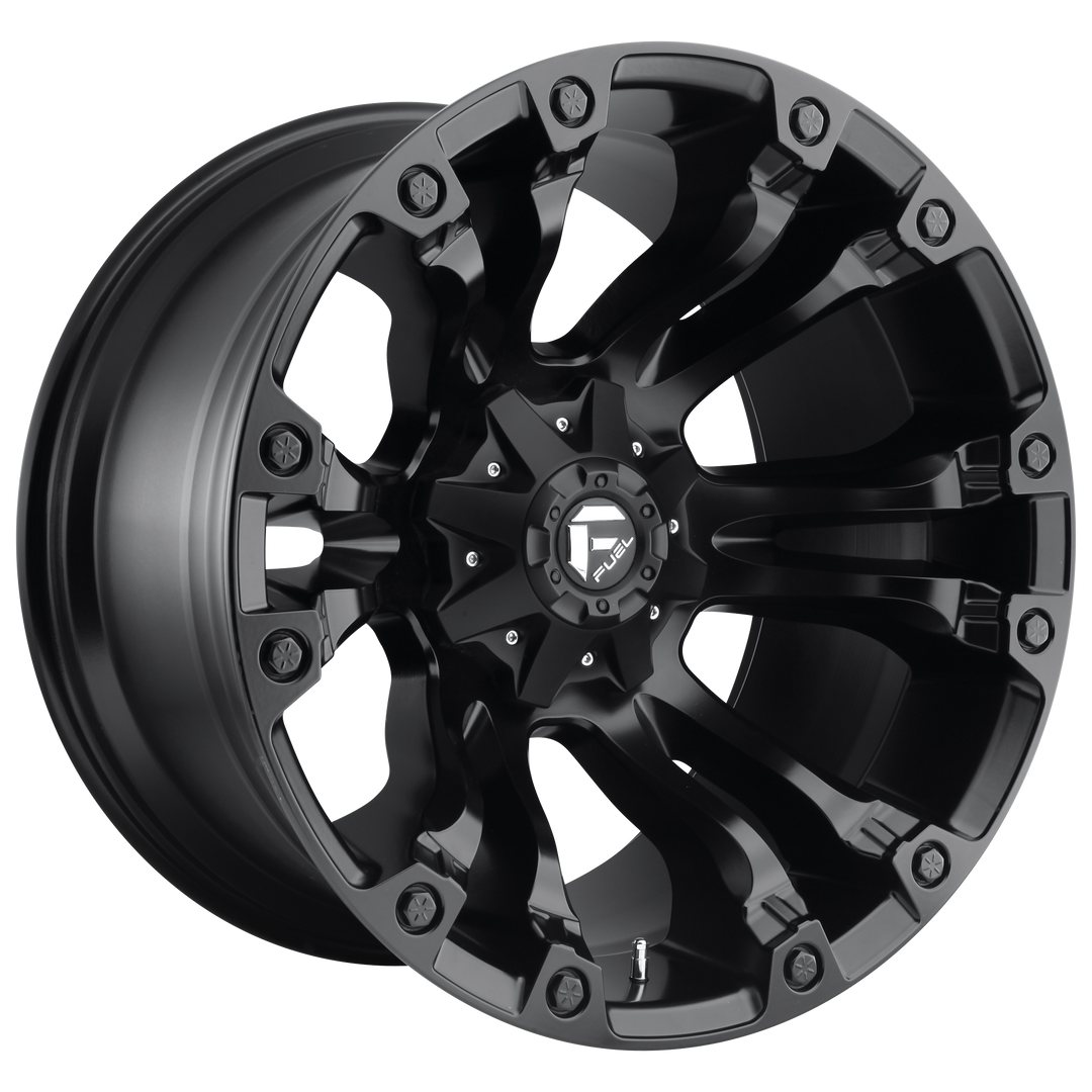 FUEL OFF-ROAD D560 VAPOR 18X9 8X165.1 1 125.1 MATTE BLACK