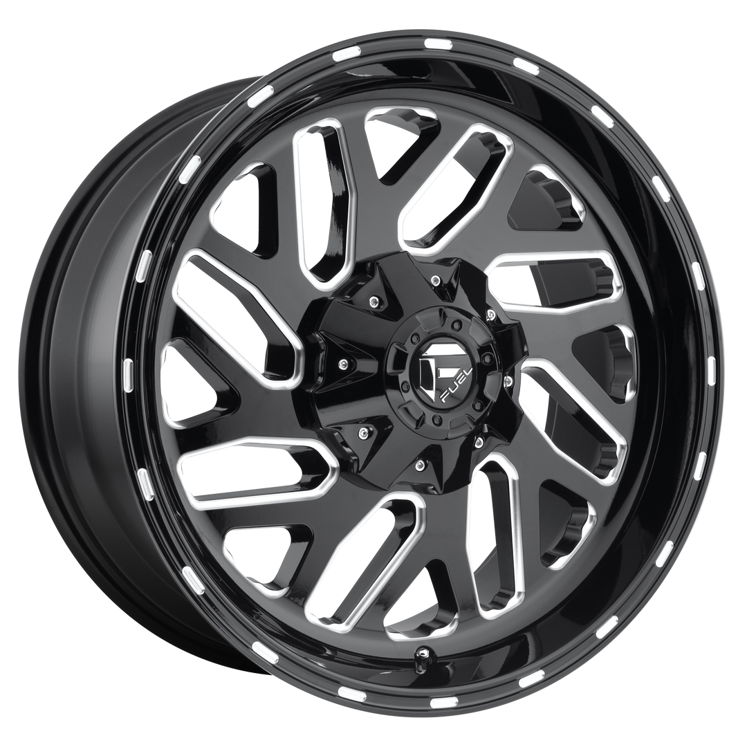 FUEL OFF-ROAD D581 TRITON 22X12 8X180 -43 124.2 GLOSS BLACK MILLED