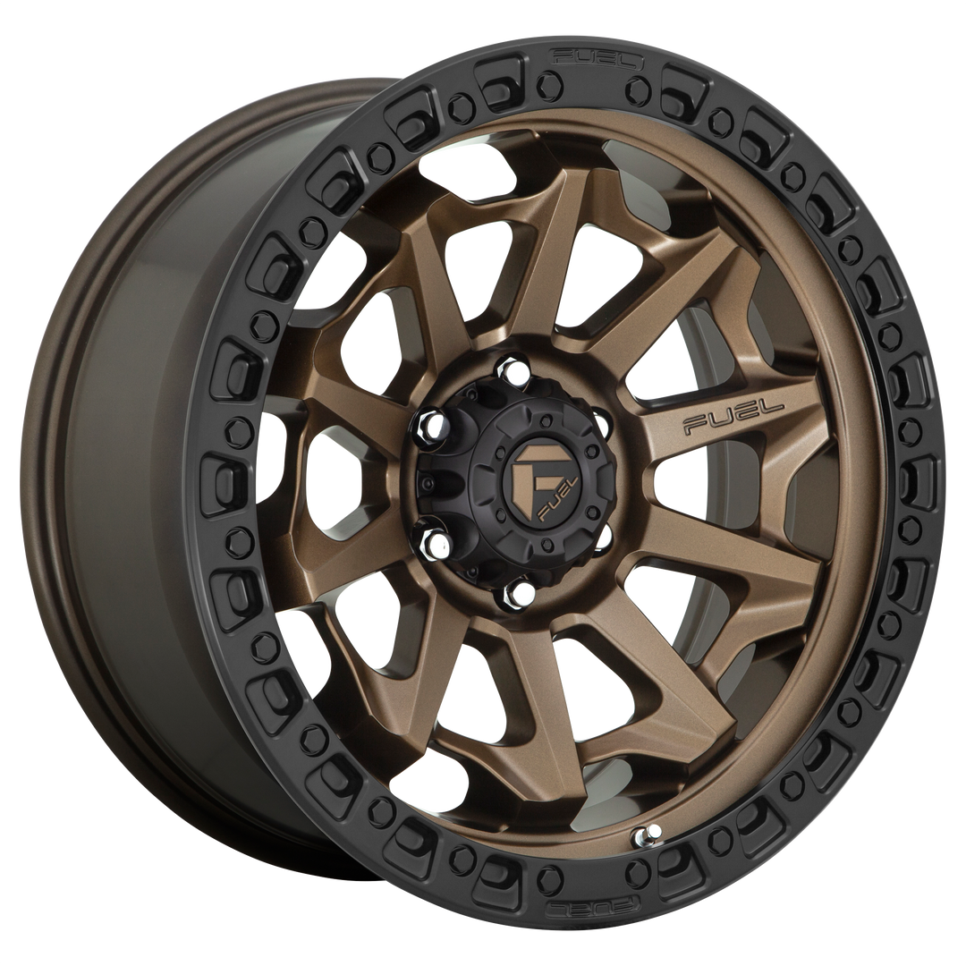 FUEL OFF-ROAD D696 COVERT 20X9 6X135 1 87.1 MATTE BRONZE BLACK BEAD RING