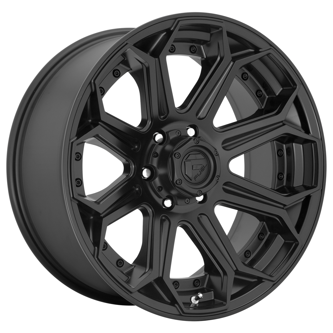 FUEL OFF-ROAD D706 SIEGE 24X12 6X139.7 -44 106.1 MATTE BLACK