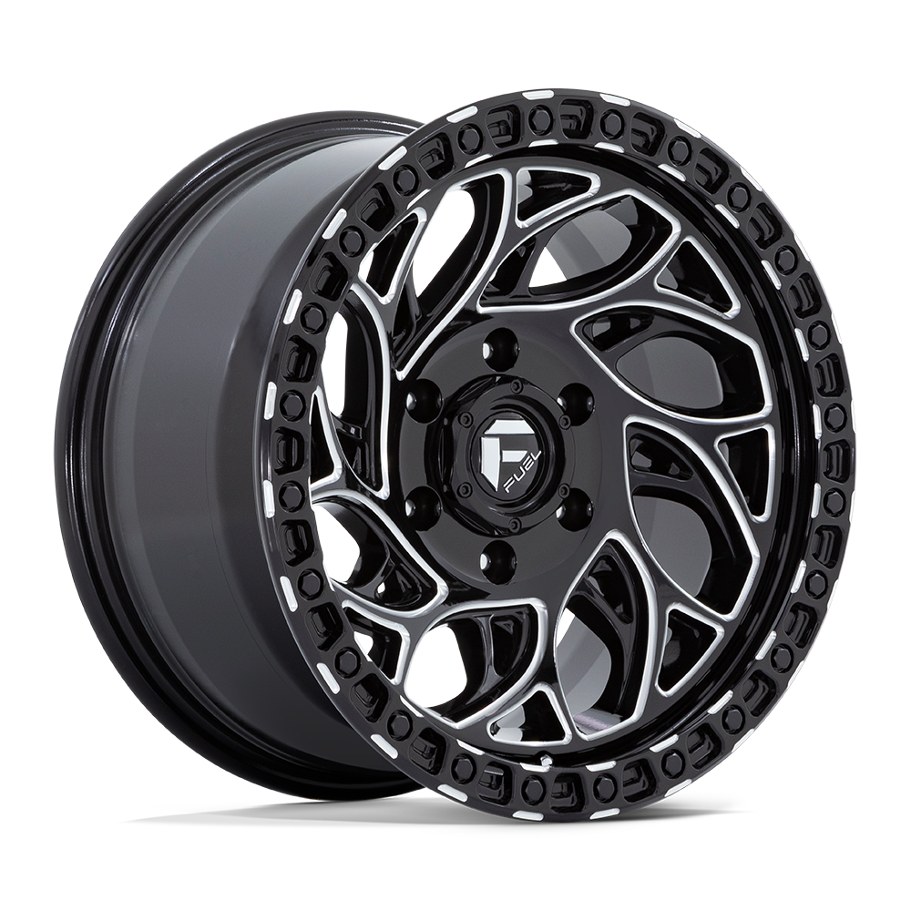 Fuel Off-Road D840 Runner OR 15x10 6x139.7 -43 108 Gloss Black Milled