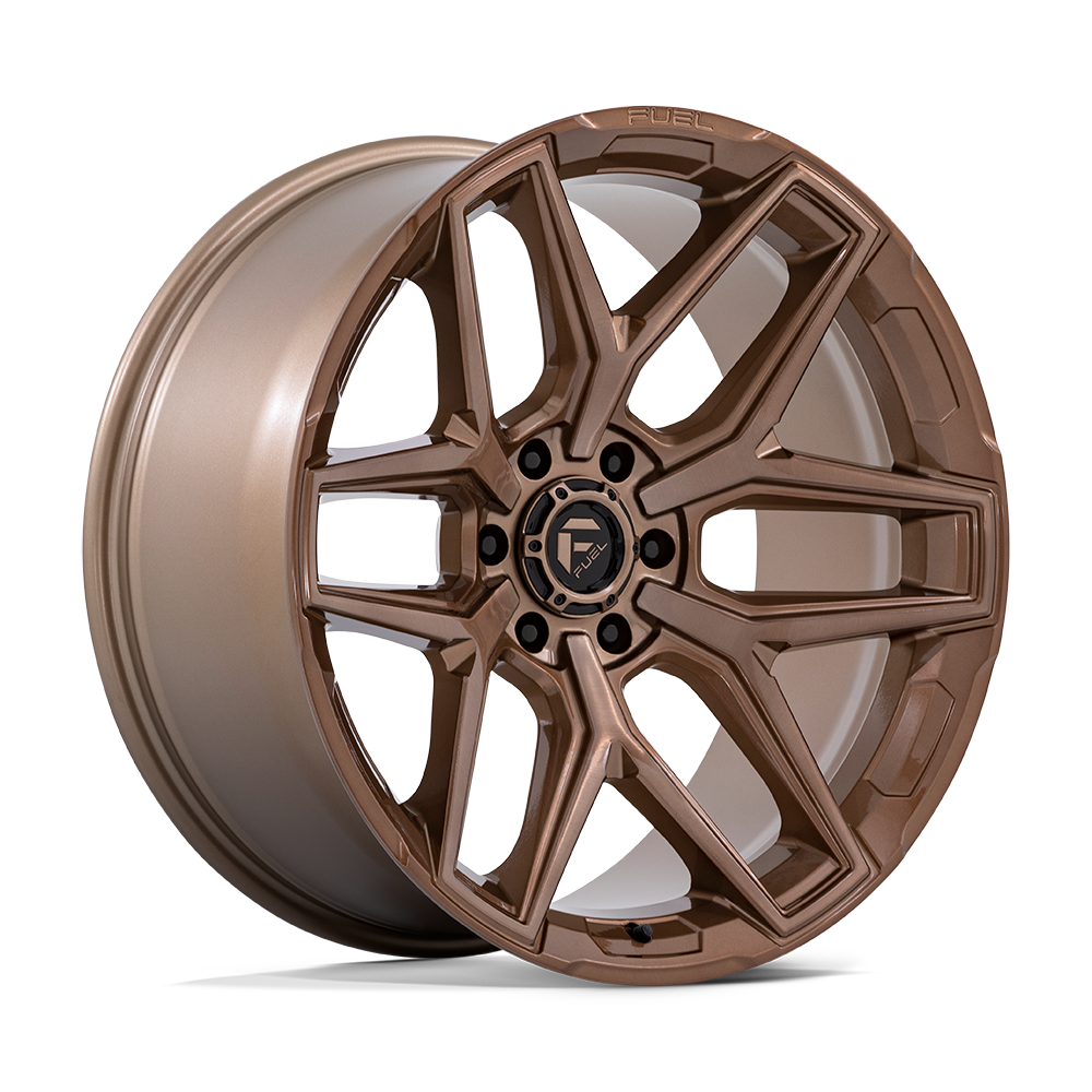 Fuel Off-Road Flux 20x9 6x120 20 66.9 Platinum Bronze