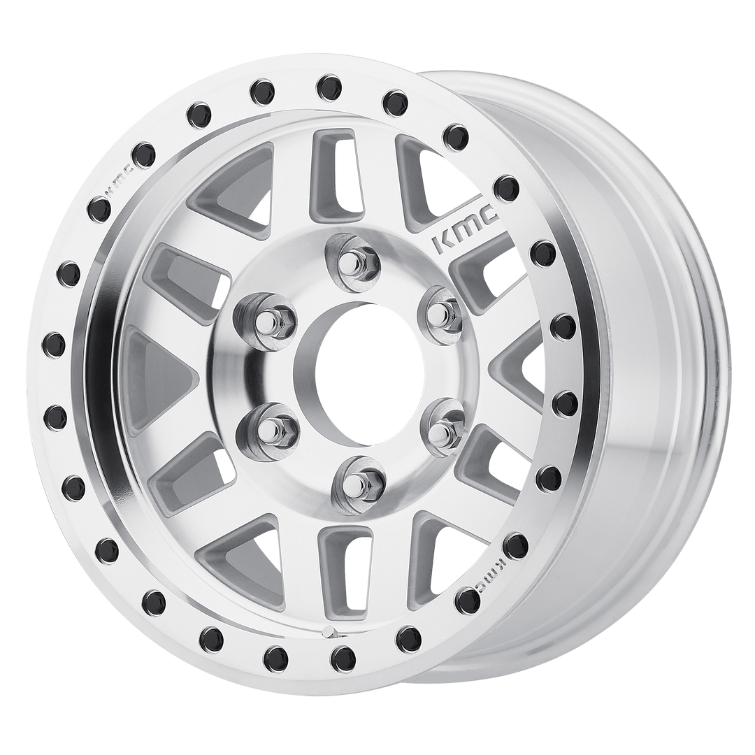 KMC WHEELS KM228 MACHETE DESERT BEADLOCK 17X8.5 6X165.1 0 108 MACHINED