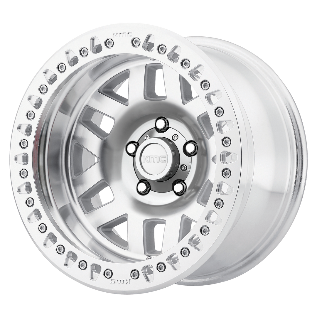 KMC WHEELS KM229 MACHETE CRAWL BEADLOCK 17X9 5X127 -38 78.1 MACHINED