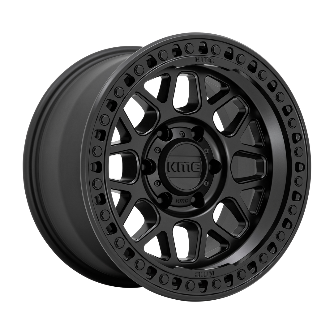KMC WHEELS KM549 GRS 18X9 5X127 -12 71.5 SATIN BLACK