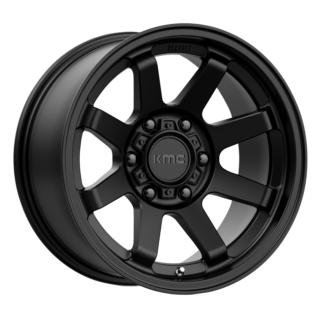 KMC WHEELS KM723 TRAIL 17X8.5 6X120 0 66.9 SATIN BLACK