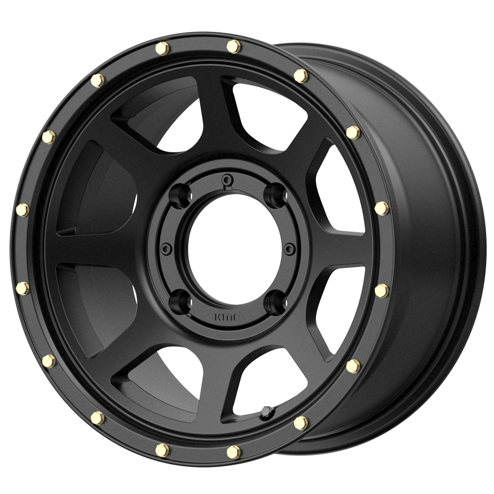 KMC WHEELS POWERSPORTS KS134 ADDICT 2 14X7 4X137 38 112.1 SATIN BLACK