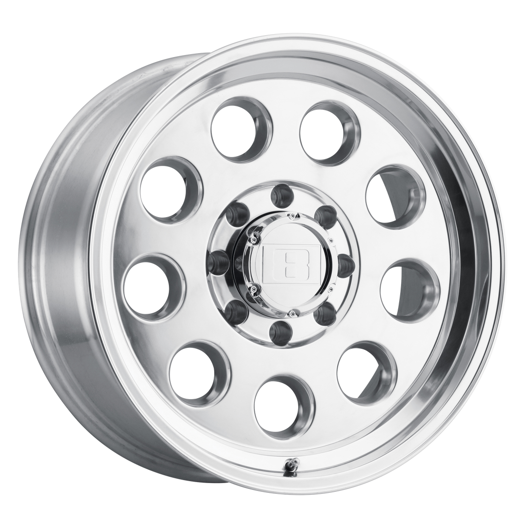 LEVEL 8 HAULER 15X8 5X127 -30 71.5 POLISHED