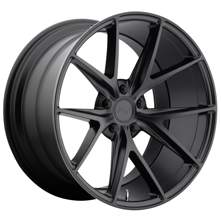 NICHE 1PC M117 MISANO 20X9 5X114.3 25 72.56 MATTE BLACK