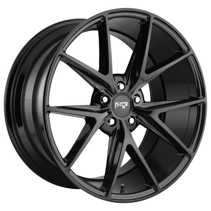 NICHE 1PC M119 MISANO 20X10 5X114.3 40 72.56 GLOSS BLACK