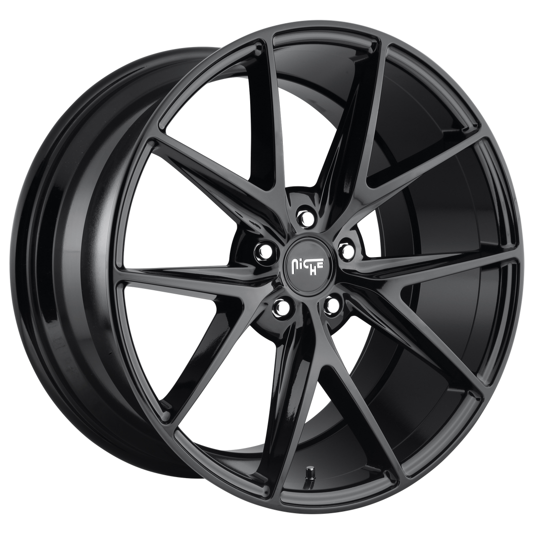 NICHE 1PC M119 MISANO 20X10 5X120 40 72.56 GLOSS BLACK