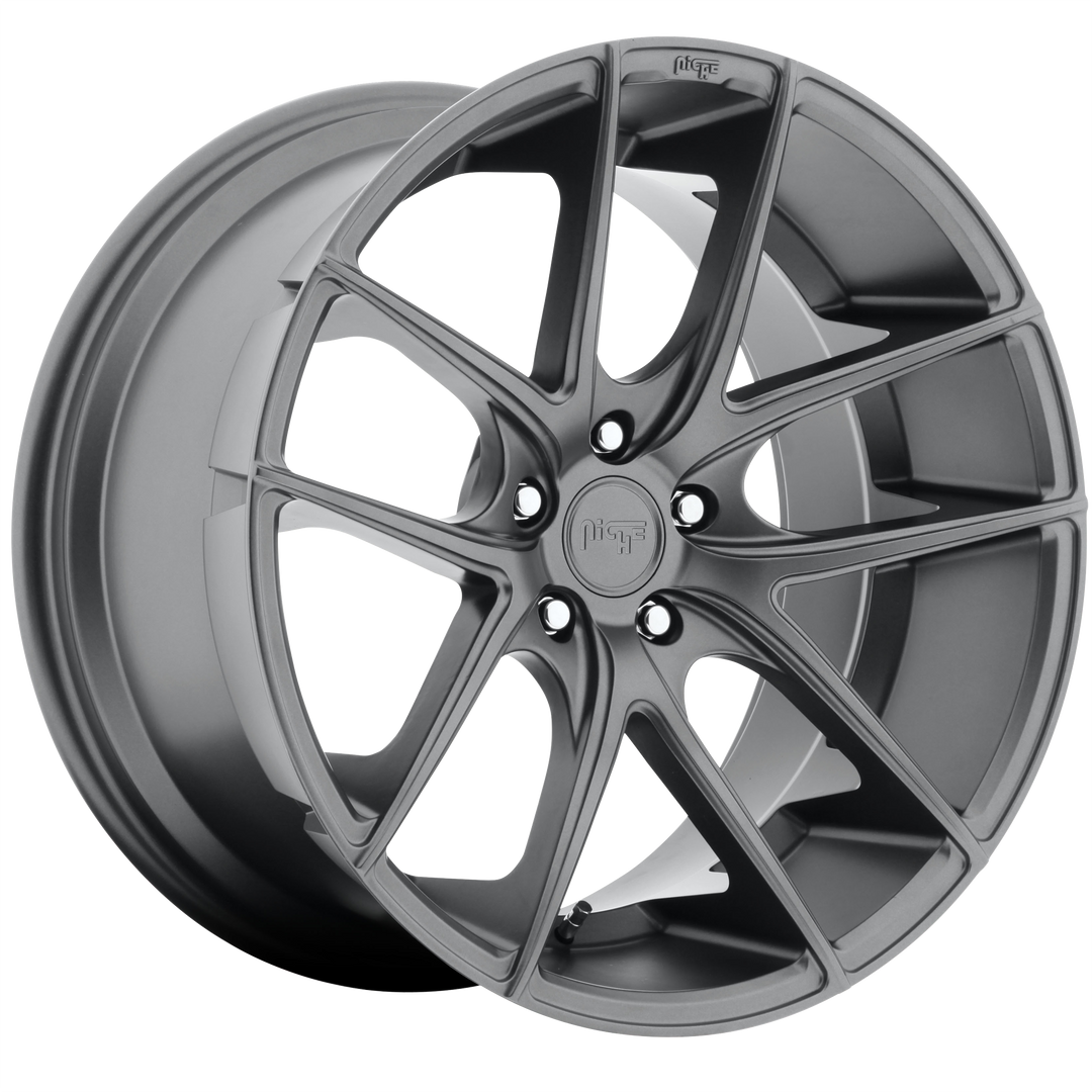 NICHE 1PC M129 TARGA 20X8.5 5X120 35 72.56 MATTE GUN METAL