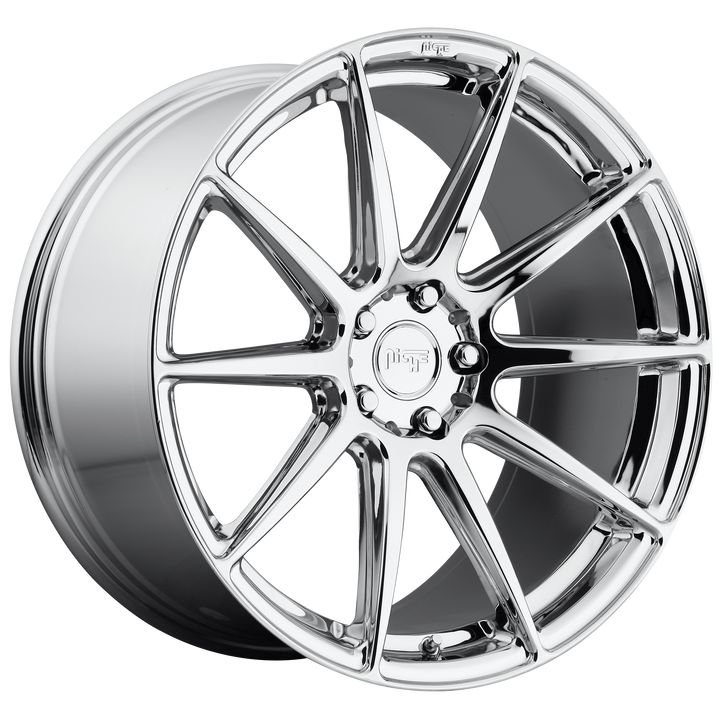 NICHE 1PC M148 ESSEN 20X9 5X114.3 35 72.56 CHROME PLATED
